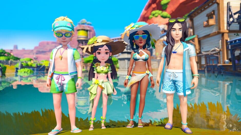 Скриншот 3 из My Time at Sandrock: Summer Heat Collection 2