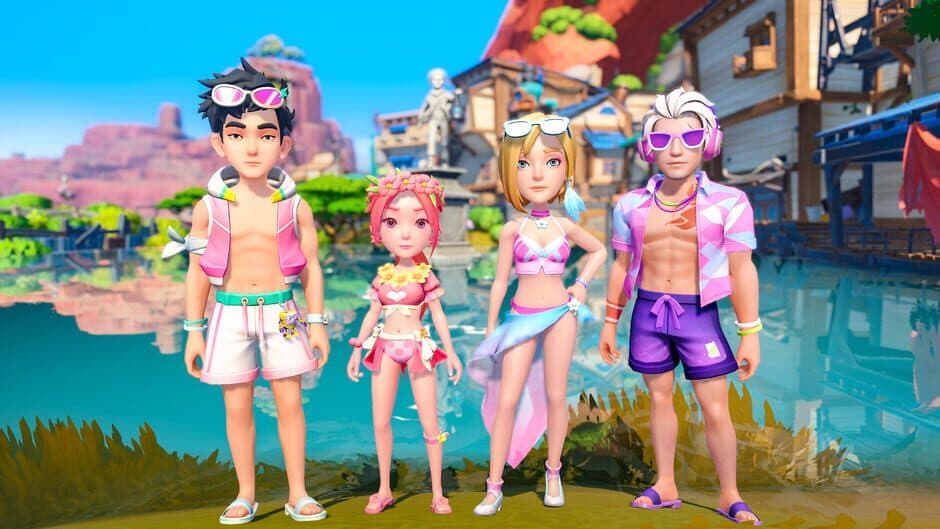 Скриншот 4 из My Time at Sandrock: Summer Heat Collection 1