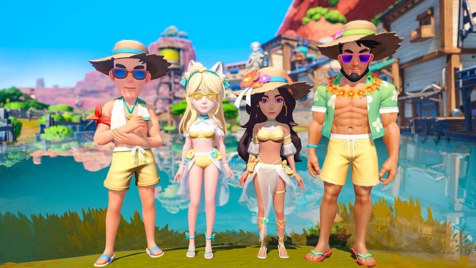 Скриншот 1 из My Time at Sandrock: Summer Heat Collection 3