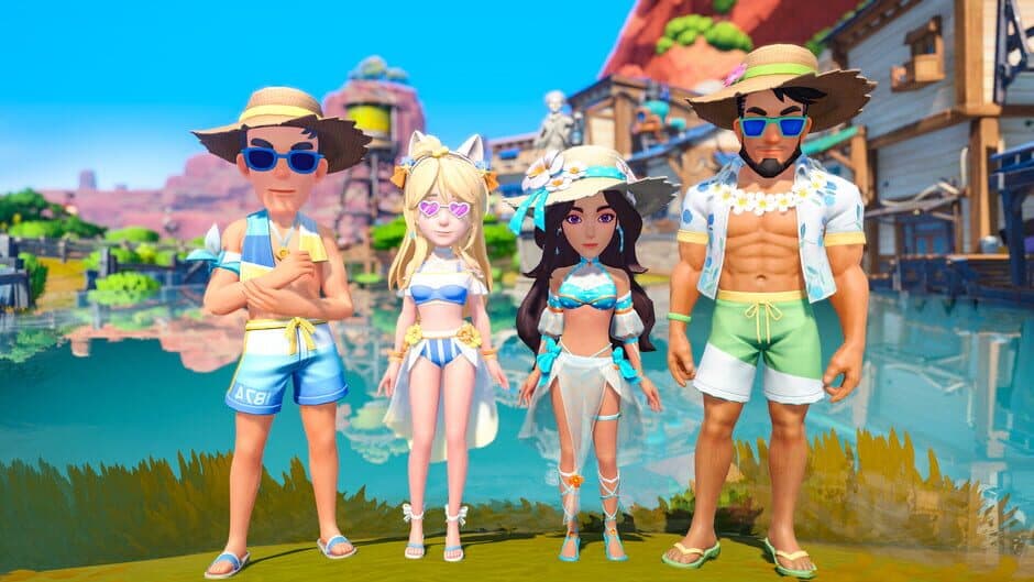 Скриншот 2 из My Time at Sandrock: Summer Heat Collection 3