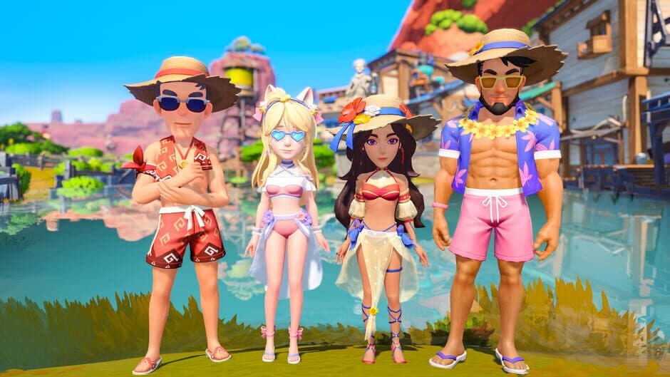 Скриншот 3 из My Time at Sandrock: Summer Heat Collection 3
