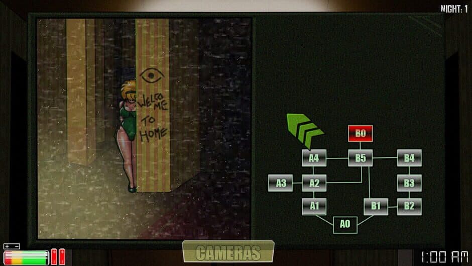 Скриншот 1 из Five Nights at Backrooms: Waifu Edition