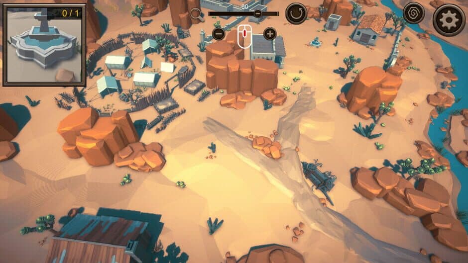 Скриншот 2 из Hidden Western Top-Down 3D