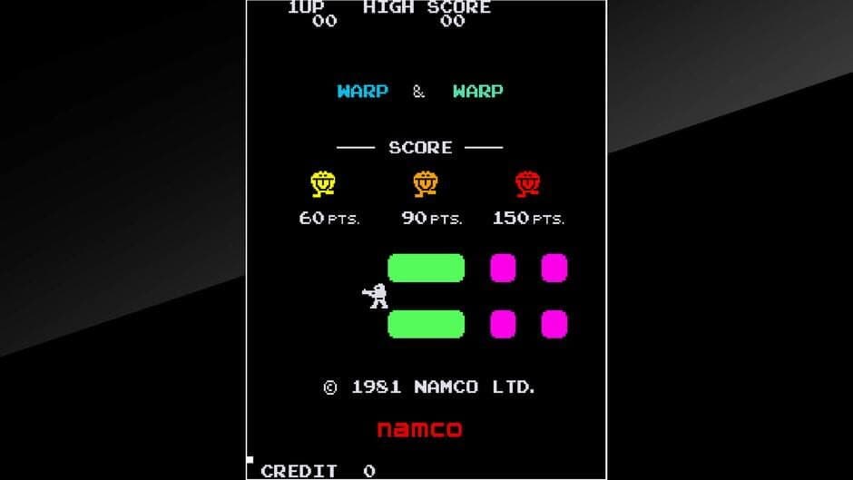 Скриншот 5 из Arcade Archives: Warp & Warp