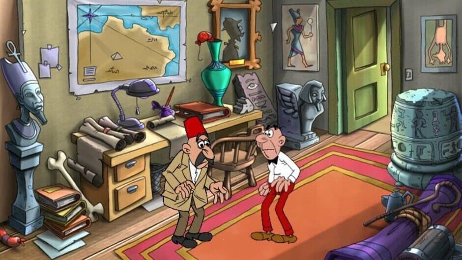 Скриншот 5 из Mortadelo y Filemón: El Escarabajo de Cleopatra