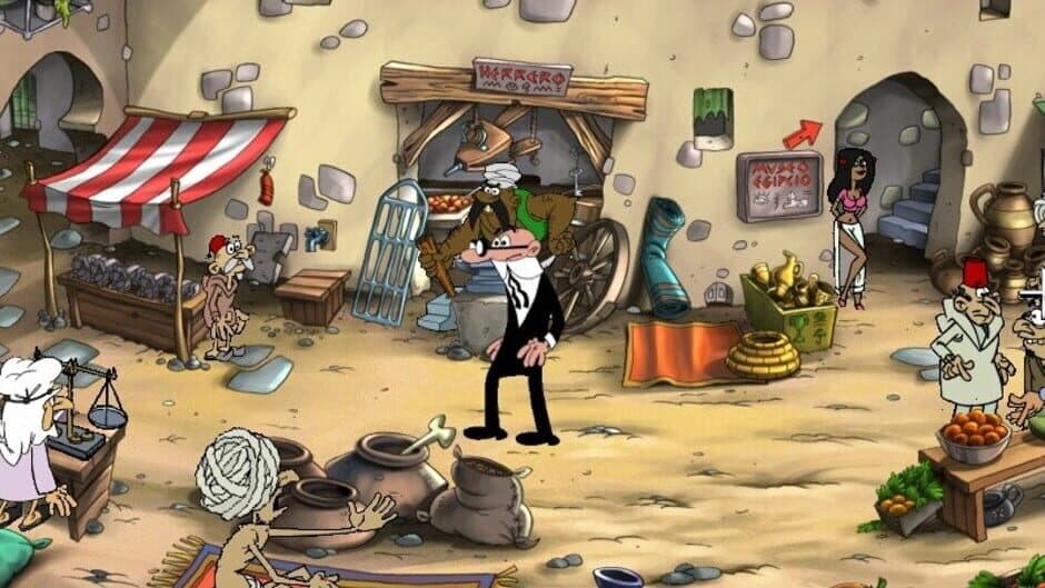 Скриншот 6 из Mortadelo y Filemón: El Escarabajo de Cleopatra