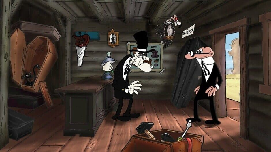 Скриншот 2 из Mortadelo y Filemón: Dos Vaqueros Chapuceros