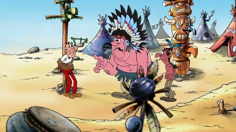 Скриншот 6 из Mortadelo y Filemón: Dos Vaqueros Chapuceros