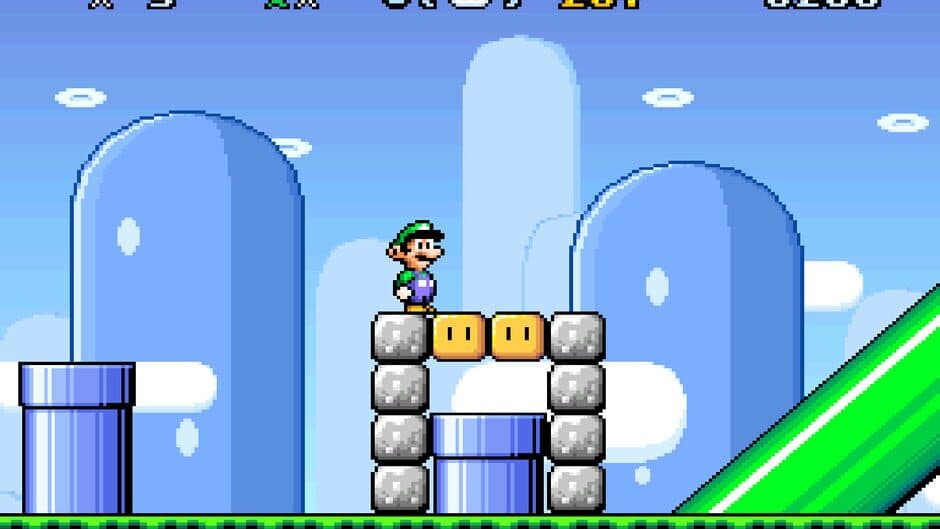 Скриншот 1 из Super Mario World Redone: Luigi Version