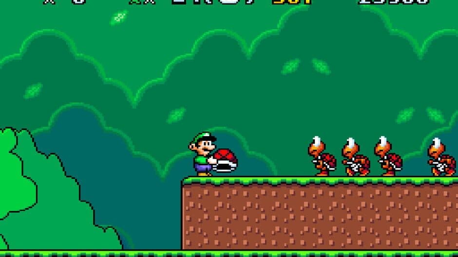 Скриншот 6 из Super Mario World Redone: Luigi Version