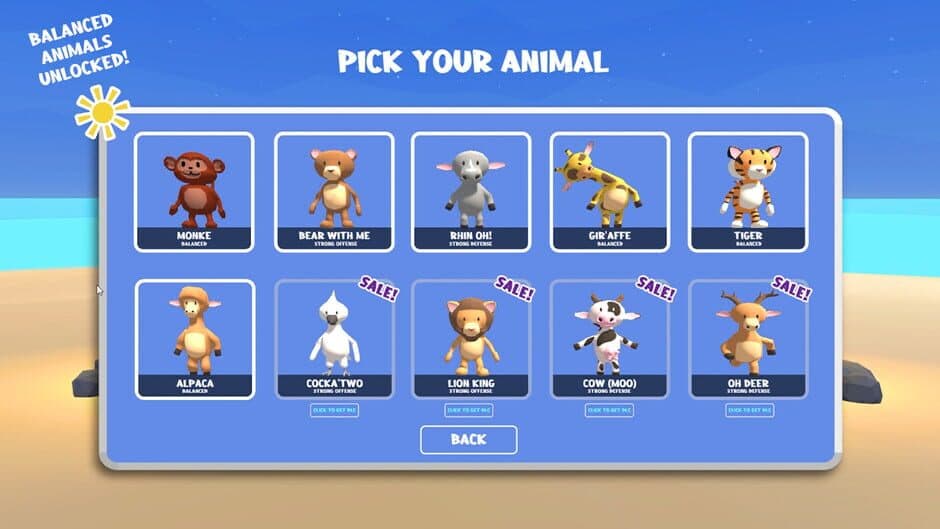 Скриншот 2 из Banana Drama: Balanced Animals Pack