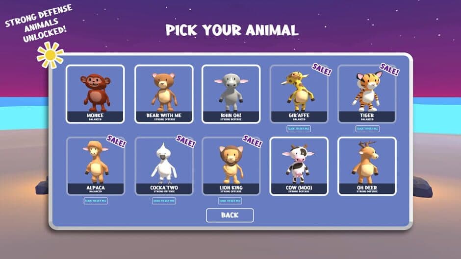Скриншот 1 из Banana Drama: Strong Defense Animals Pack