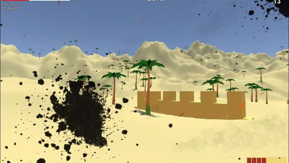 Скриншот 1 из Toucan Rampage: Sandstorm Shooter