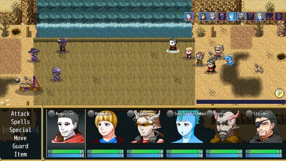 Скриншот 11 из Tales From Aturian: Battle of Cleaved Fields
