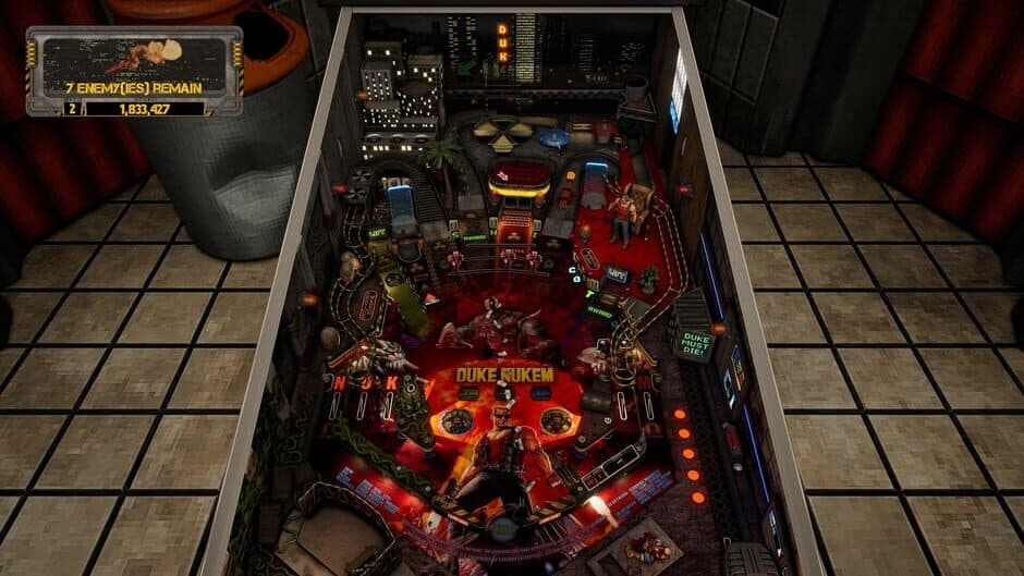 Скриншот 3 из Pinball M: Duke Nukem's Big Shot Pinball