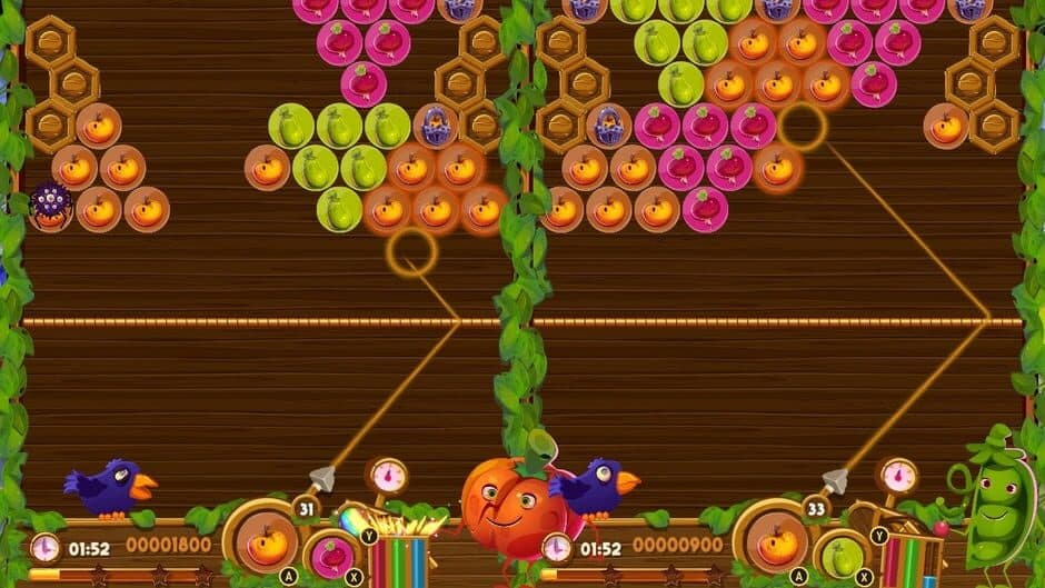 Скриншот 1 из Vege Bubble Shoot