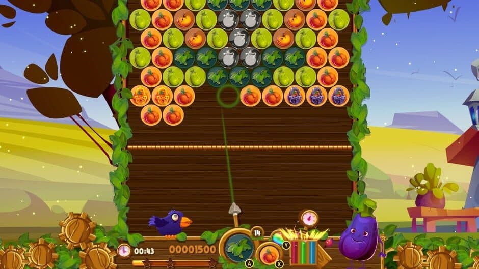 Скриншот 3 из Vege Bubble Shoot