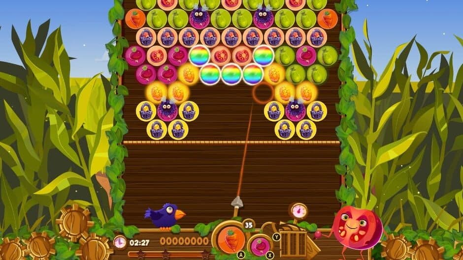 Скриншот 6 из Vege Bubble Shoot