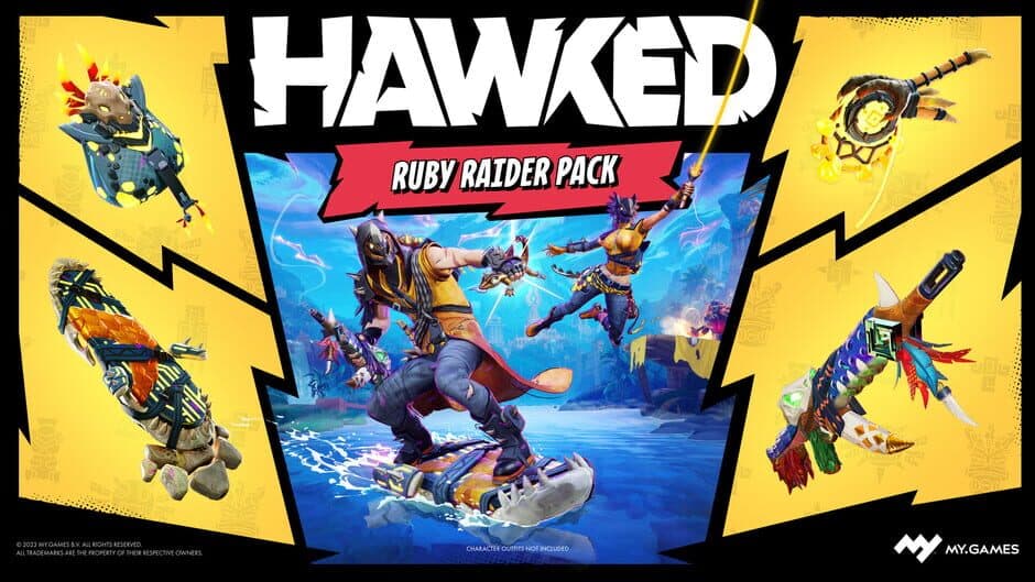 Скриншот 5 из Hawked: Ruby Raider Pack