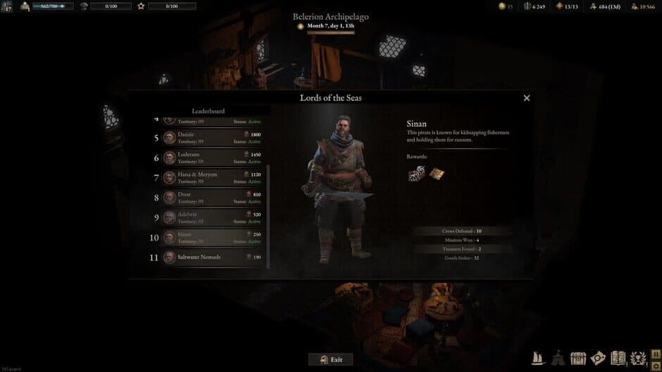 Скриншот 2 из Wartales: Pirates of Belerion