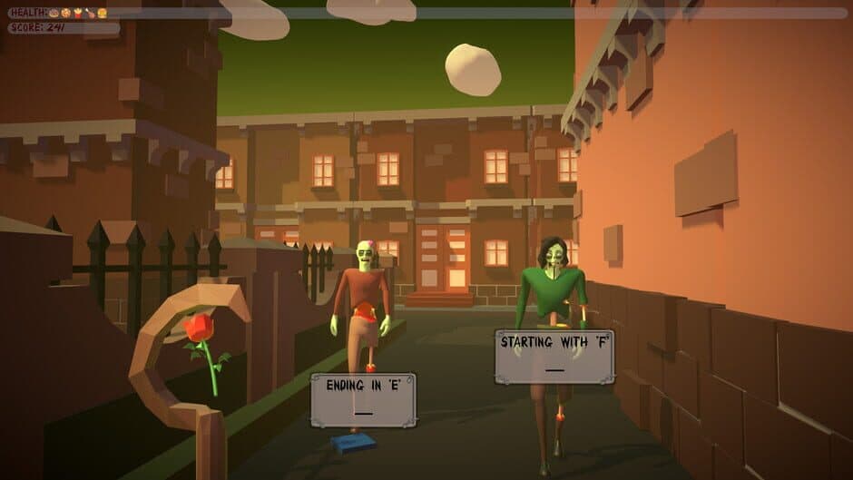 Скриншот 1 из Word Warrior: Zombie Typocalypse