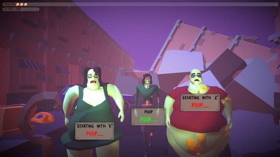 Скриншот 2 из Word Warrior: Zombie Typocalypse