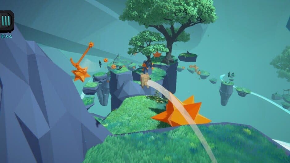 Скриншот 4 из Polyhop: The Skybound Islands