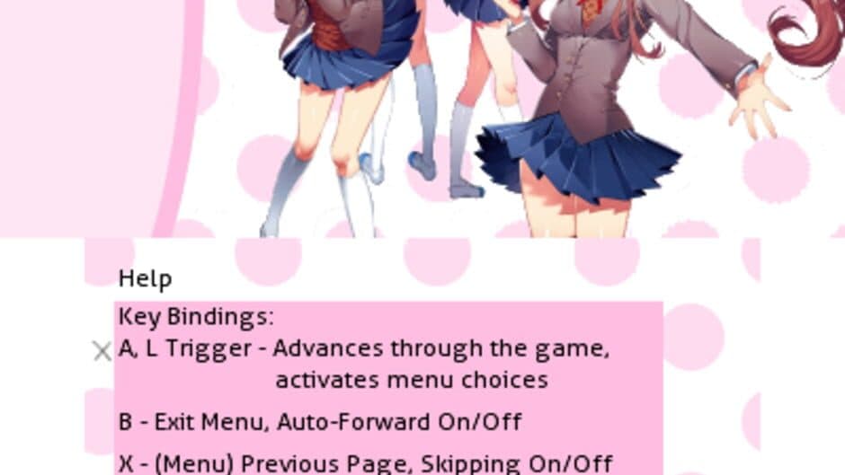 Скриншот 1 из Doki Doki Literature Club-Love 3DS
