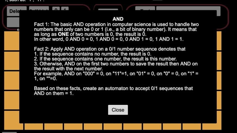 Скриншот 4 из Finite State Automaton Challenges 2