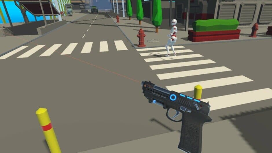 Скриншот 1 из Shoot the Robots VR