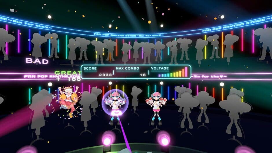 Скриншот 5 из Fan Pop Rhythm Stage: Aim for the Heart