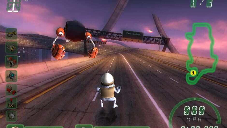 Скриншот 1 из Crazy Frog Racer
