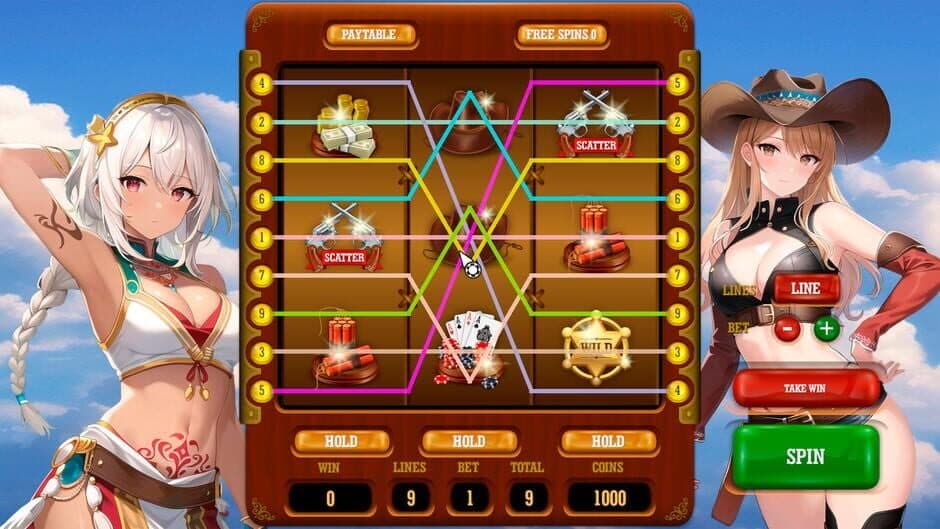 Скриншот 3 из Western Slot Machine