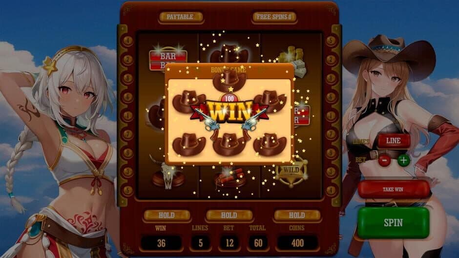 Скриншот 1 из Western Slot Machine