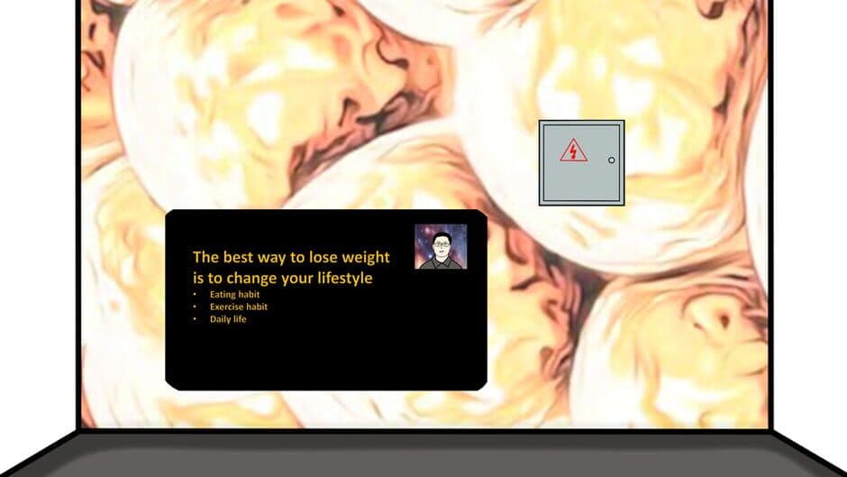 Скриншот 1 из Simulator Of A Person Who Is Taking Online Course To Study How To Lose Weight