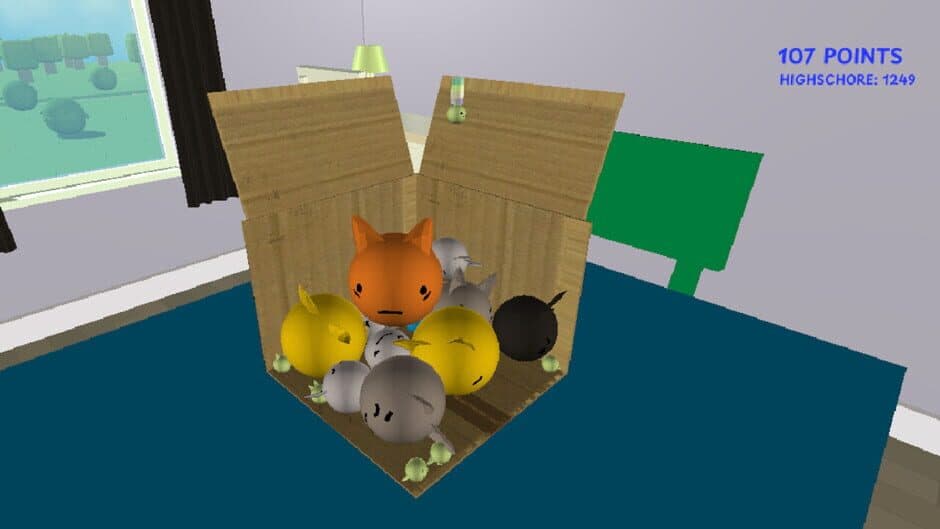 Скриншот 6 из Fill the Cat Box!