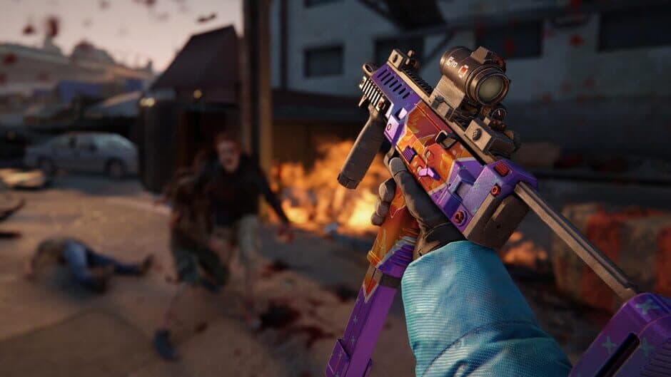 Скриншот 4 из World War Z: Burning Skulls Weapons Skin Pack