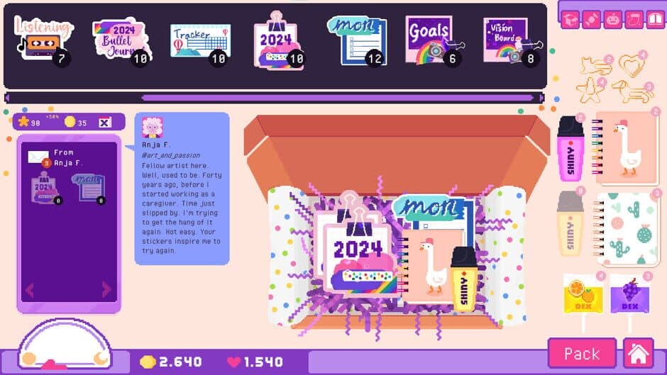 Скриншот 2 из Sticky Business: Plan With Me