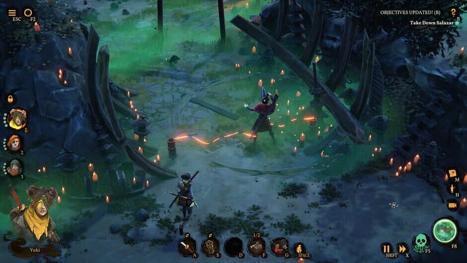 Скриншот 5 из Shadow Gambit: Yuki's Wish