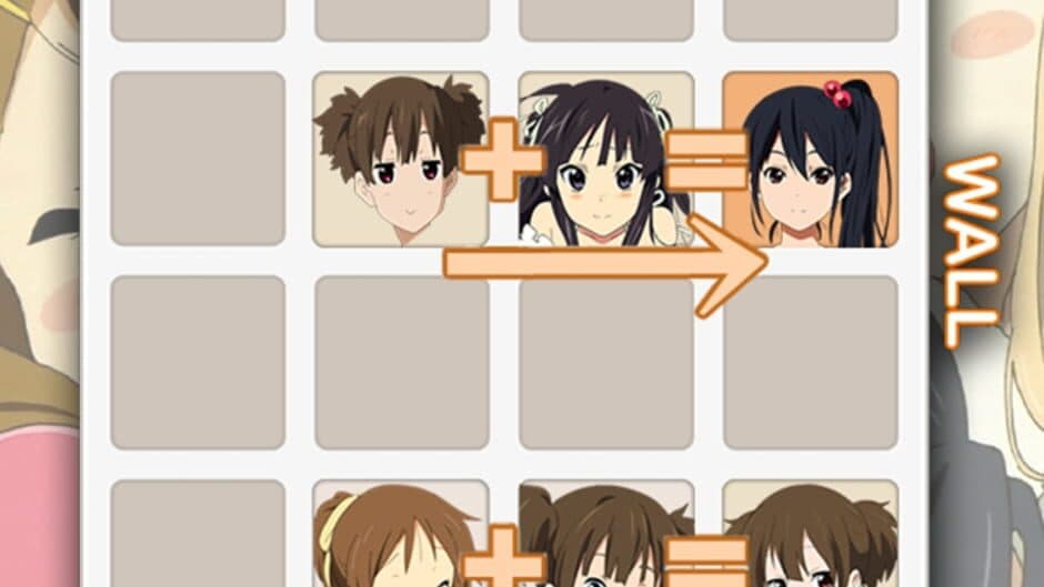Скриншот 3 из 2048 Puzzle: K-ON! Edition