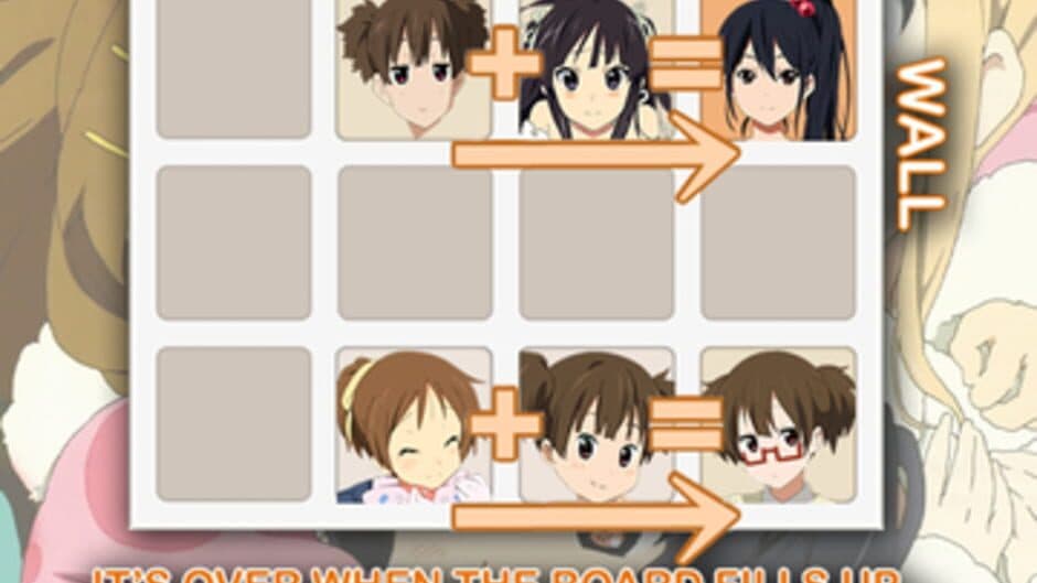 Скриншот 5 из 2048 Puzzle: K-ON! Edition