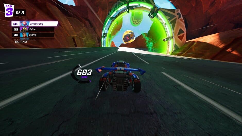 Скриншот 1 из Rocket Racing