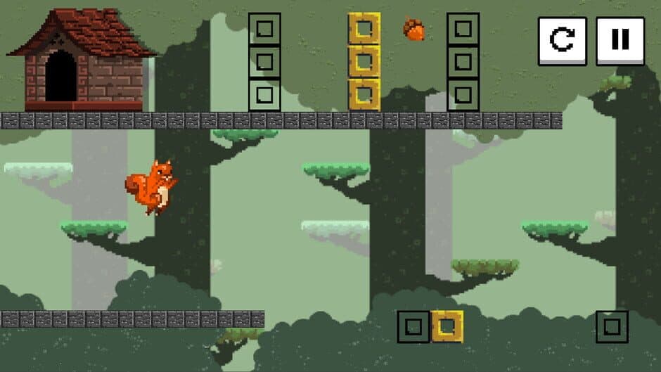 Скриншот 3 из Squirrel Jump: Forest Pathway