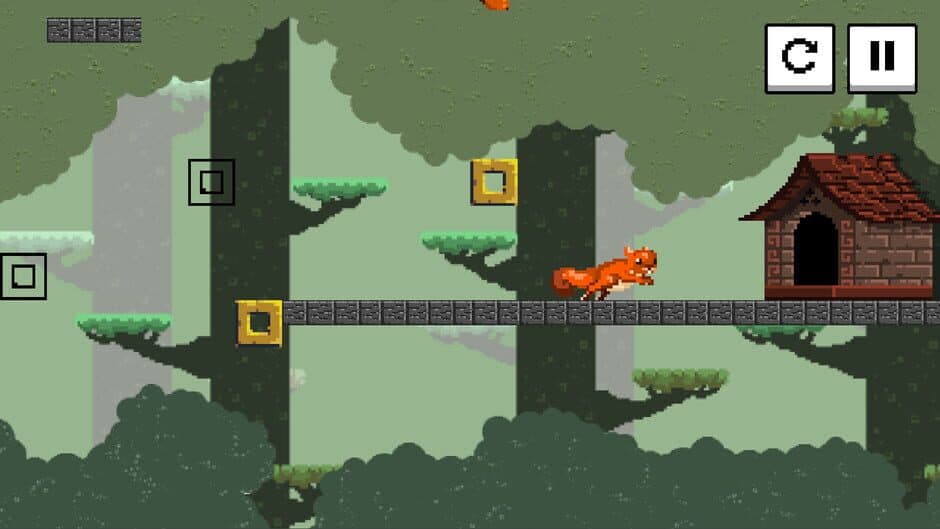 Скриншот 4 из Squirrel Jump: Forest Pathway