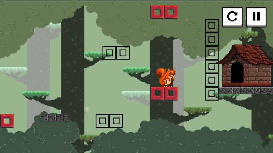 Скриншот 5 из Squirrel Jump: Forest Pathway