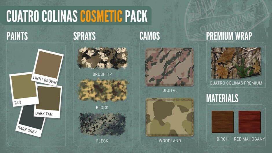 Скриншот 1 из TheHunter: Call of the Wild - Cuatro Colinas Cosmetic Pack