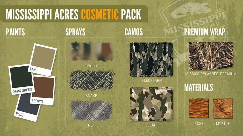 Скриншот 1 из TheHunter: Call of the Wild - Mississippi Acres Cosmetic Pack
