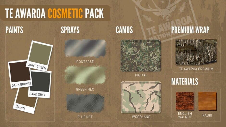 Скриншот 1 из TheHunter: Call of the Wild - Te Awaroa Cosmetic Pack