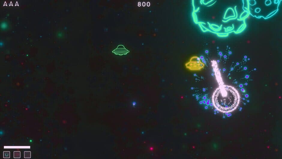 Скриншот 2 из Asteroids Neon