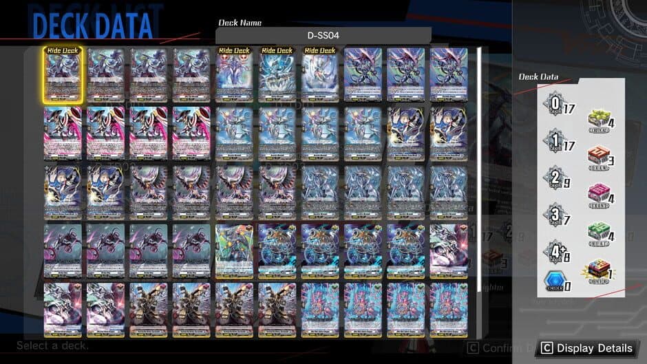 Скриншот 1 из Cardfight!! Vanguard: Dear Days - Additional Card Set Vol.8 D-SS04: Stride Deckset Messiah